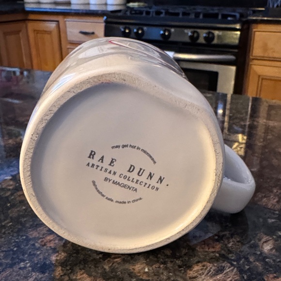 Rae Dunn White Mug with Red Heart - Picture 4 of 4